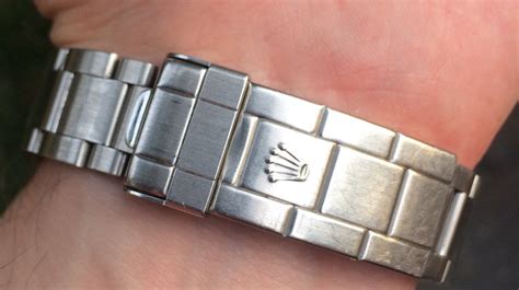 how to adjust a rolex oyster bracelet